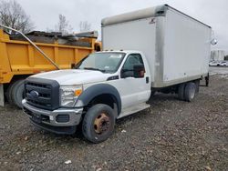 Salvage cars for sale from Copart Central Square, NY: 2015 Ford F450 Super Duty