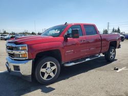 Vehiculos salvage en venta de Copart Rancho Cucamonga, CA: 2018 Chevrolet Silverado K2500 Heavy Duty LT