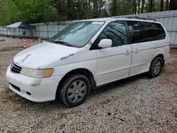 Honda Odyssey exl Vehiculos salvage en venta: 2002 Honda Odyssey EXL