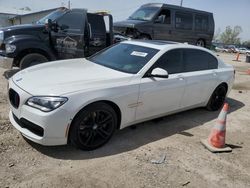 Vehiculos salvage en venta de Copart Pekin, IL: 2013 BMW 750 LXI