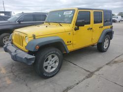 Jeep salvage cars for sale: 2009 Jeep Wrangler Unlimited X