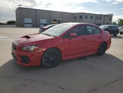 Vehiculos salvage en venta de Copart Wilmer, TX: 2018 Subaru WRX Limited