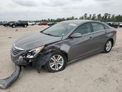 Salvage cars for sale at Houston, TX auction: 2014 Hyundai Sonata GLS