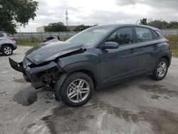 Salvage cars for sale from Copart Orlando, FL: 2021 Hyundai Kona SE