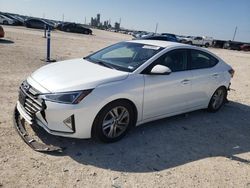Vehiculos salvage en venta de Copart New Braunfels, TX: 2020 Hyundai Elantra SEL