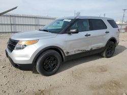 Salvage cars for sale from Copart Appleton, WI: 2014 Ford Explorer Police Interceptor