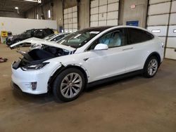 Salvage cars for sale at Blaine, MN auction: 2018 Tesla Model X