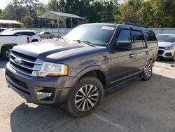 Salvage cars for sale at Savannah, GA auction: 2015 Ford Expedition XLT