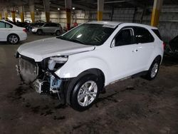 Salvage cars for sale from Copart Woodburn, OR: 2017 Chevrolet Equinox LS
