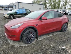 Tesla salvage cars for sale: 2024 Tesla Model Y