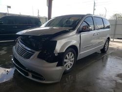 Salvage cars for sale at Homestead, FL auction: 2012 Chrysler Town & Country Touring L