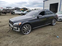 Salvage cars for sale from Copart Windsor, NJ: 2015 Mercedes-Benz C 300 4matic