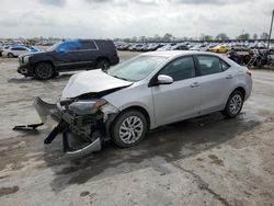 Toyota salvage cars for sale: 2017 Toyota Corolla L