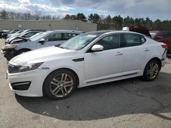 Salvage cars for sale at Exeter, RI auction: 2013 KIA Optima SX