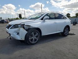 Lexus salvage cars for sale: 2015 Lexus RX 350