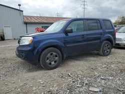Salvage cars for sale from Copart Columbus, OH: 2015 Honda Pilot LX