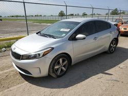 Salvage cars for sale from Copart Houston, TX: 2018 KIA Forte LX