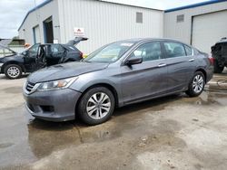 Salvage cars for sale at New Orleans, LA auction: 2014 Honda Accord LX