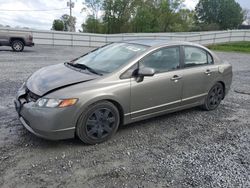 Vehiculos salvage en venta de Copart Gastonia, NC: 2008 Honda Civic LX