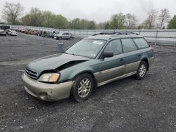Salvage cars for sale from Copart Grantville, PA: 2000 Subaru Legacy Outback