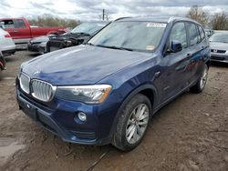 Salvage cars for sale from Copart Hillsborough, NJ: 2016 BMW X3 XDRIVE28I