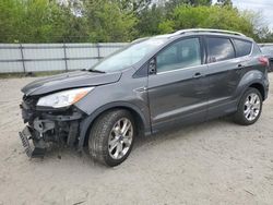 Salvage cars for sale at Hampton, VA auction: 2015 Ford Escape Titanium