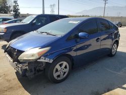 Salvage cars for sale from Copart Rancho Cucamonga, CA: 2010 Toyota Prius