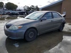 Vehiculos salvage en venta de Copart Hayward, CA: 2003 Toyota Camry LE