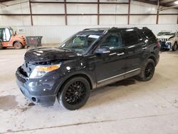 Salvage cars for sale from Copart Lansing, MI: 2014 Ford Explorer XLT
