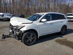 Salvage cars for sale from Copart East Granby, CT: 2016 Infiniti QX60