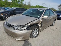 Salvage cars for sale at Bridgeton, MO auction: 2005 Toyota Camry LE