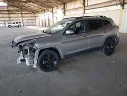 Salvage cars for sale from Copart Phoenix, AZ: 2017 Jeep Cherokee Limited