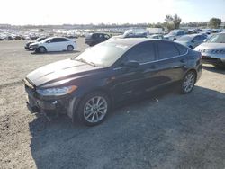 Salvage cars for sale from Copart Antelope, CA: 2017 Ford Fusion S Hybrid