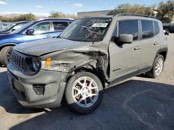 Salvage cars for sale from Copart Las Vegas, NV: 2021 Jeep Renegade Latitude