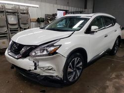 Nissan Murano salvage cars for sale: 2016 Nissan Murano S