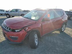 Jeep salvage cars for sale: 2018 Jeep Compass Latitude