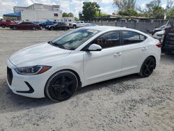 Salvage vehicles for parts for sale at auction: 2018 Hyundai Elantra SEL