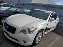 Salvage cars for sale from Copart Vallejo, CA: 2011 Infiniti M37