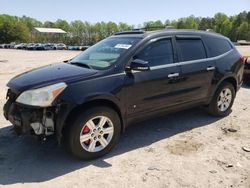 Salvage cars for sale from Copart Charles City, VA: 2010 Chevrolet Traverse LT