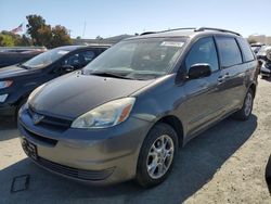 Vehiculos salvage en venta de Copart Martinez, CA: 2005 Toyota Sienna LE