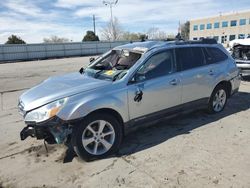 Subaru Outback 2.5i Premium salvage cars for sale: 2013 Subaru Outback 2.5I Premium