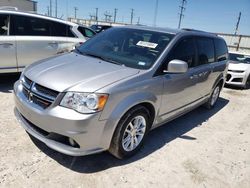 Salvage cars for sale from Copart Haslet, TX: 2018 Dodge Grand Caravan SXT