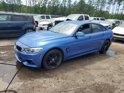 Salvage cars for sale from Copart Harleyville, SC: 2016 BMW 428 XI Gran Coupe Sulev