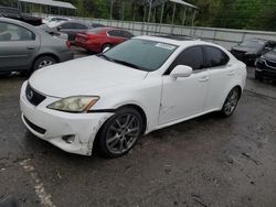 Vehiculos salvage en venta de Copart Savannah, GA: 2008 Lexus IS 350