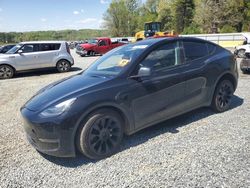 Salvage cars for sale at Concord, NC auction: 2022 Tesla Model Y