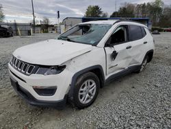 Jeep salvage cars for sale: 2019 Jeep Compass Sport