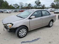 Toyota Corolla CE Vehiculos salvage en venta: 2003 Toyota Corolla CE