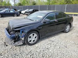 Salvage cars for sale from Copart Waldorf, MD: 2014 Ford Taurus Police Interceptor