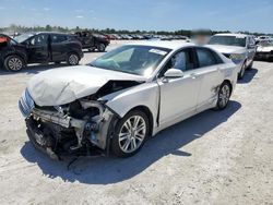 Salvage cars for sale from Copart Arcadia, FL: 2016 Lincoln MKZ Hybrid