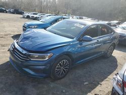 Salvage cars for sale from Copart Marlboro, NY: 2019 Volkswagen Jetta SEL